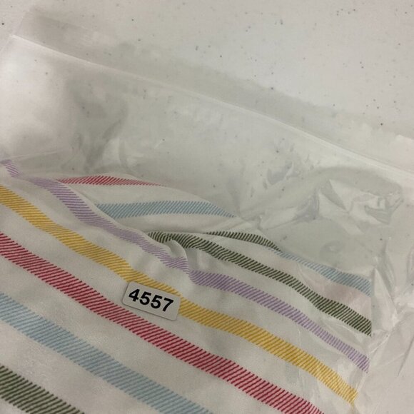 Torrid Ruffle Strap Midi Challis Pastel Smocked Striped Dress Size 0 or Large - Picture 9 of 9